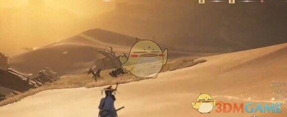 往东南枯树处路线图