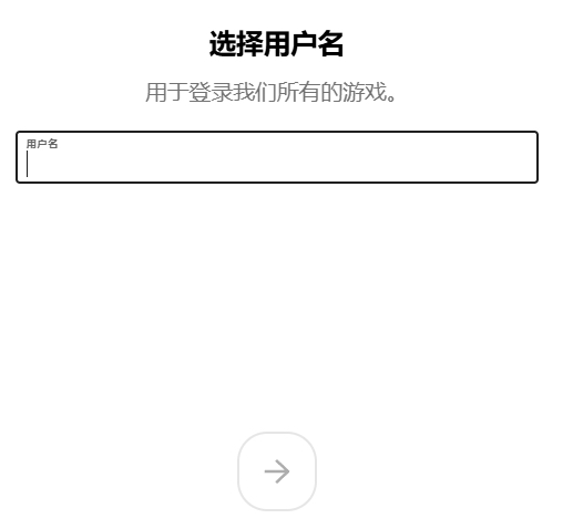 PBE美测服注册输入出生日期和用户名界面图