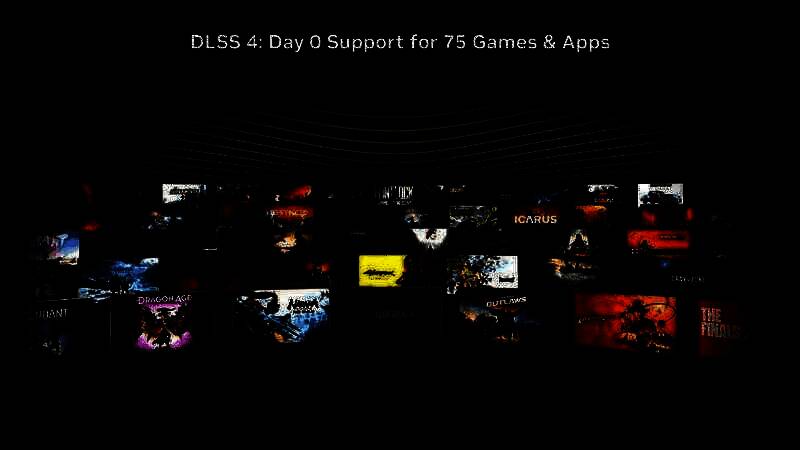 DLSS 4技术支持的游戏列表
