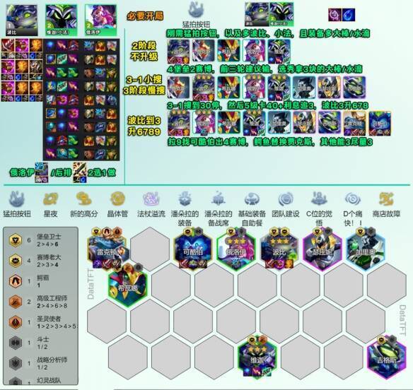 猛拍按钮波比阵容一图流