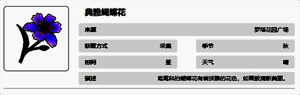 典雅蝴蝶花图片