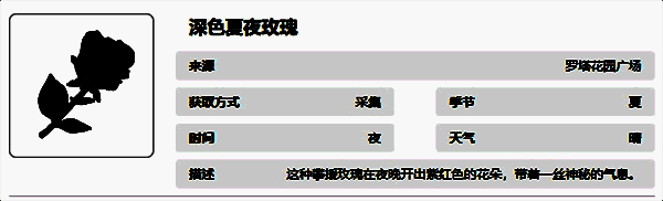 深色夏夜玫瑰图片