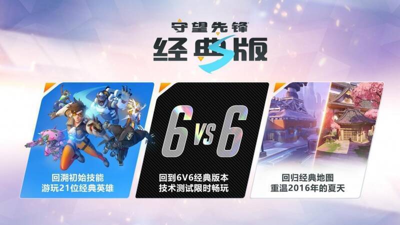 《守望先锋》公开技术测试宣传图