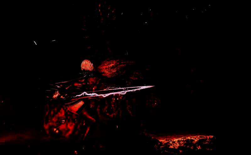 《星刃》照片模式福利图中的性感女角色