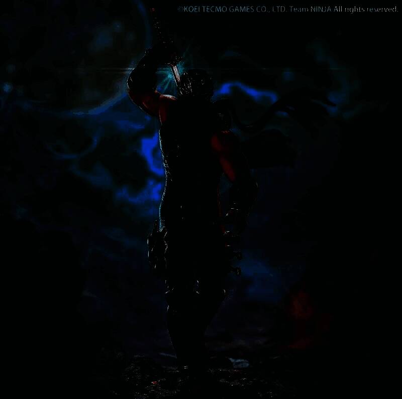 《忍者龙剑传》隼龙和绫音手办图片2