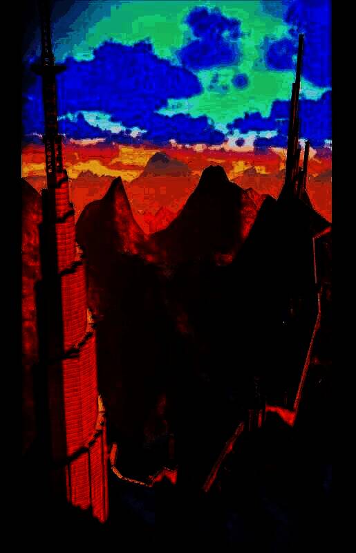 《无人深空》中玩家建造的建筑细节画面