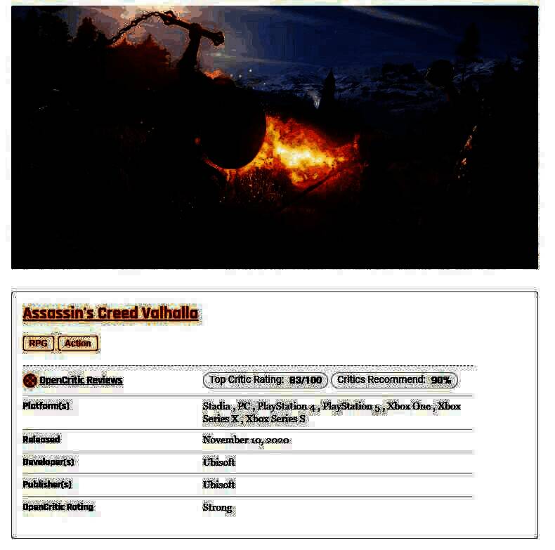 刺客信条:英灵殿游戏画面