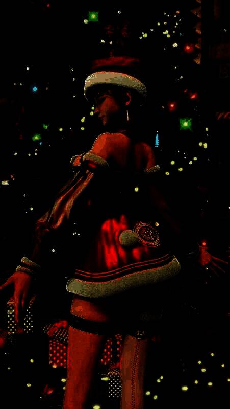 《星刃》女角色蕾丝衣搭配圣诞服装截图5