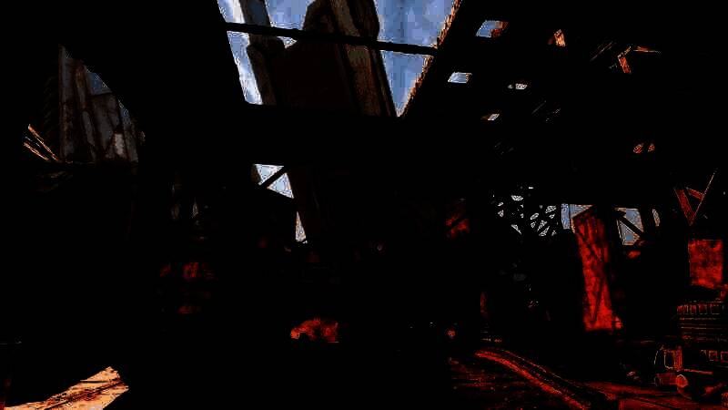 废土战车在废土中