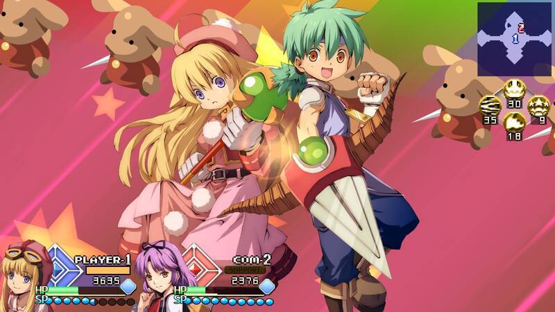 《伊苏 vs. 空之轨迹:抉择传奇》游戏截图 5