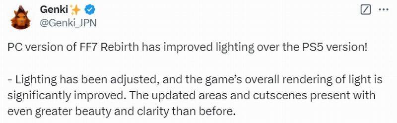 《最终幻想7:重生》对比画面相关图片