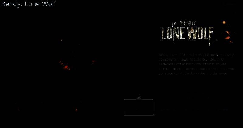班迪系列新作《Bendy: Lone Wolf》相关宣传图