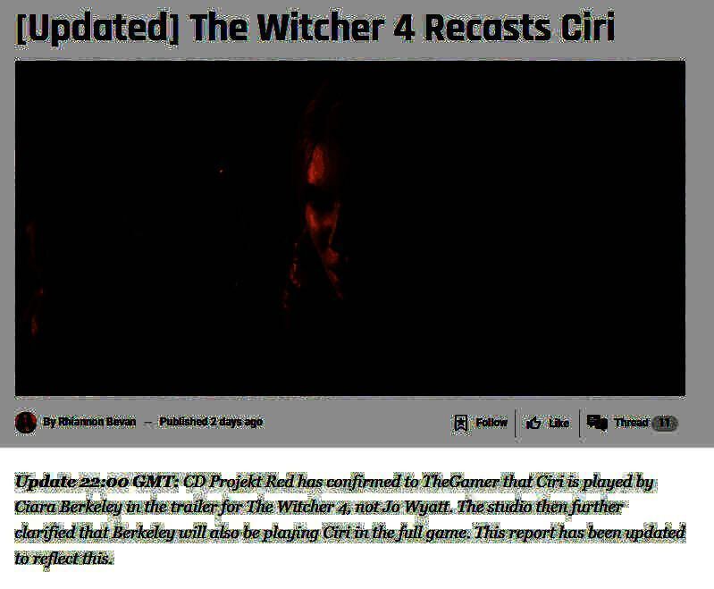 《巫师4》相关画面