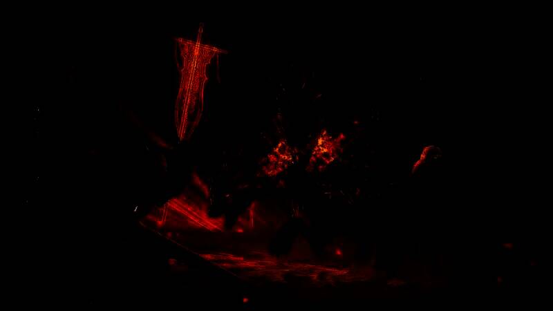 《艾尔登法环：黑夜君临》角色战斗画面