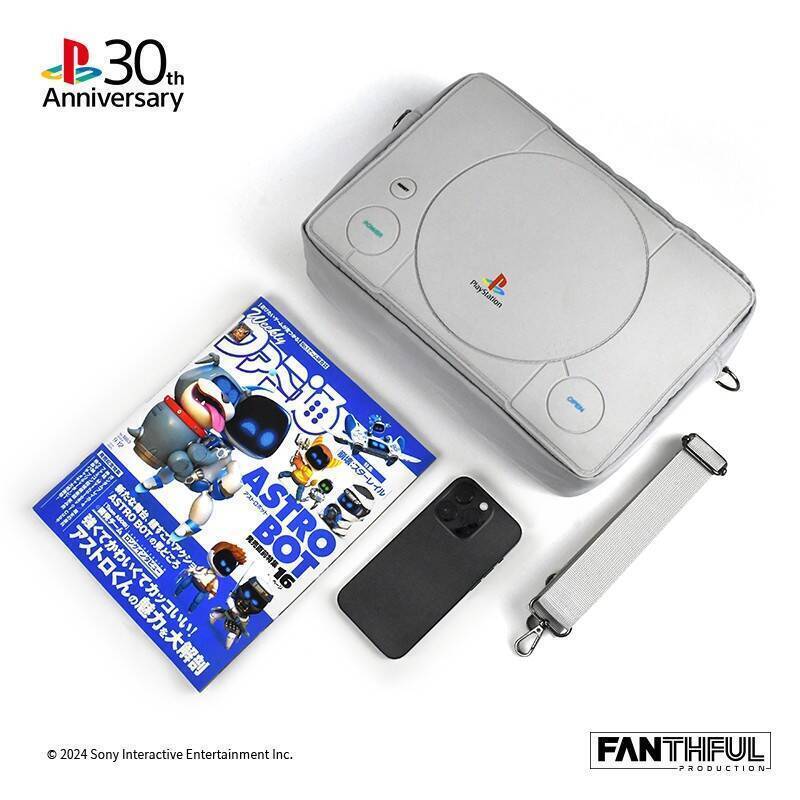 PlayStation 30周年斜挎包细节图