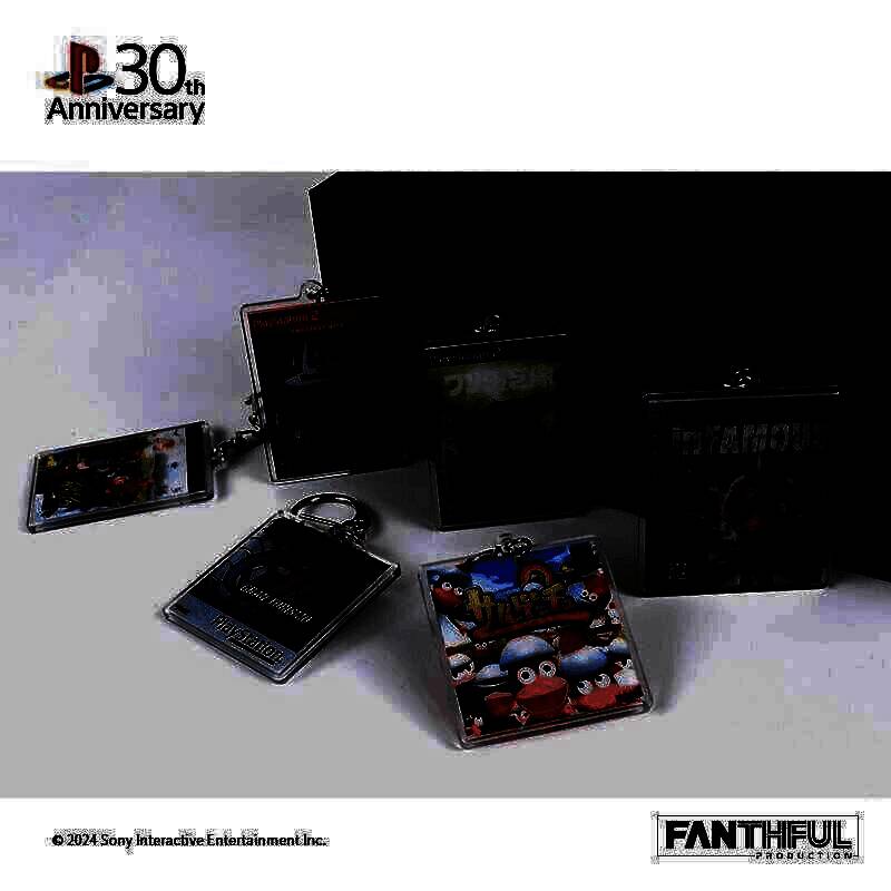 PlayStation 30周年游戏封面挂件细节图