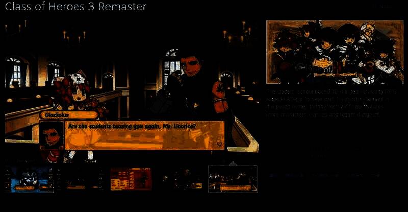 《剑与魔法与学园 3Remaster》宣传图