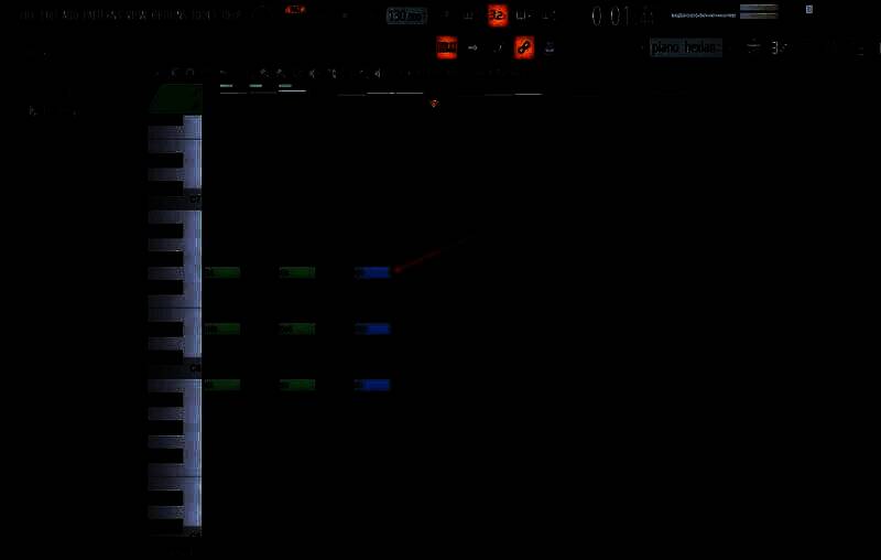 生成C调大三和弦的界面图片