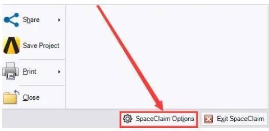 点击SpaceSniffer软件主界面左上角File选项及下拉菜单展示图片