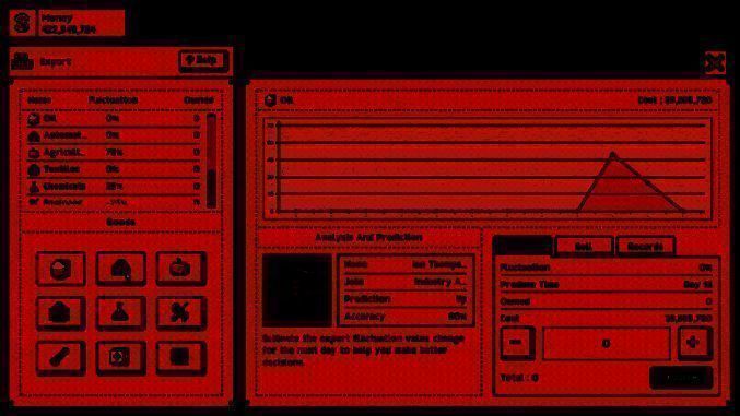《总统崛起》经济与出口系统画面