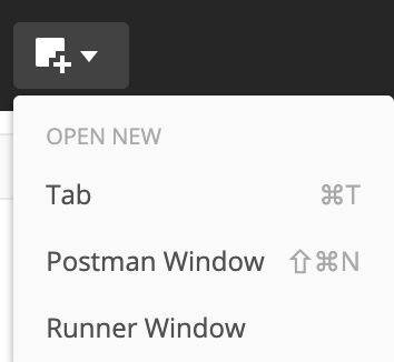 选择Postman Window项图