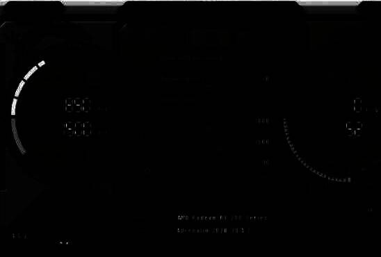 微星小飞机OSD页面示例图