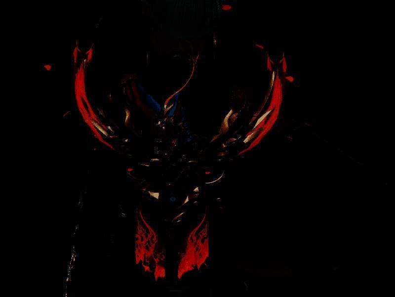 炎炽金翎背包展示