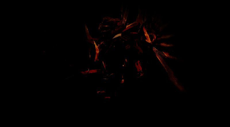 朱焰鎏金战甲涂装静态展示