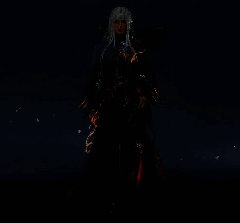 《星球：重启》墨染·离朱焕男款时装细节图