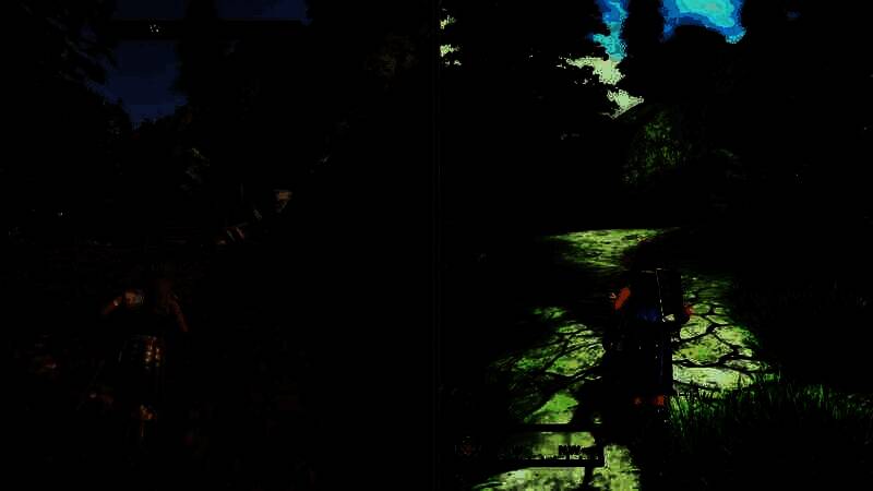 《上古卷轴4：湮灭重制版》与原版画面对比图16