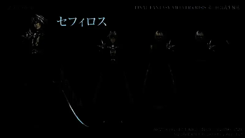 《FFVII Ever Crisis》活动人物设定图或壁纸