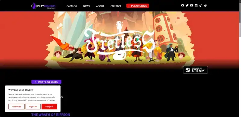 Fretless - The Wrath of Riffson游戏相关图片2