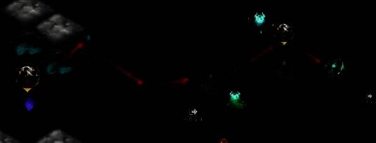 击败周围两个首领场景图