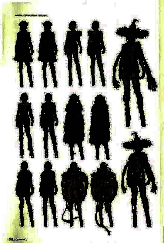 《生化危机6》废弃服装设计图展示2