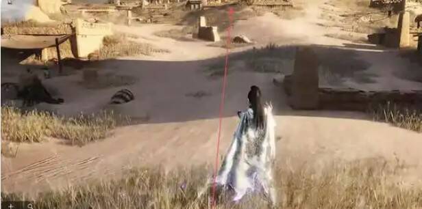 向前小跑的路线画面