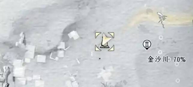 河西 - 胡杨集界碑传送点画面