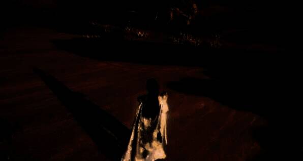 霖骨花所在处特写画面