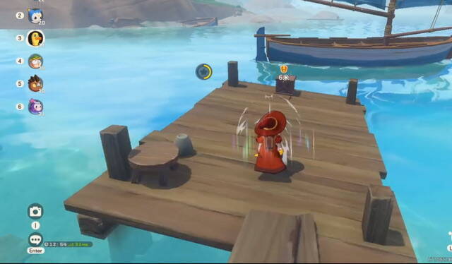 洛克王国钓鱼场景图片