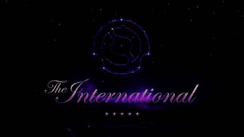 DOTA2比赛现场画面