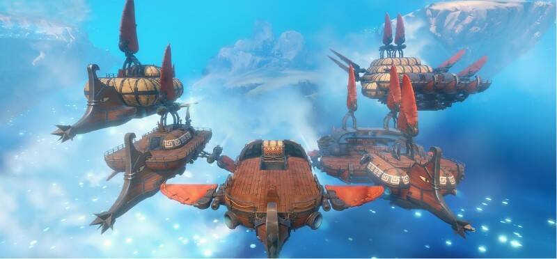 《回音:飞艇传说》游戏画面