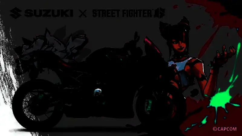 韩蛛俐风格摩托车外观图