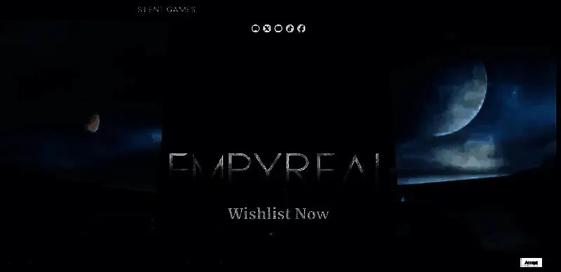 《Empyreal》官网页面相关图片