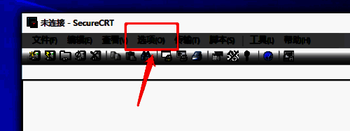 点击选项按钮示意图