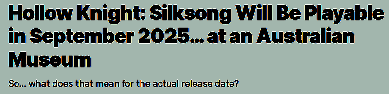 《空洞骑士：丝之歌》相关图片2