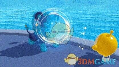 玩家与星云狮亲密互动画面2