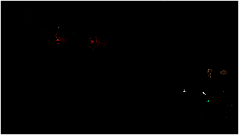 黑崖枯树交互画面