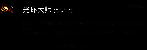 光环技能被动说明图片
