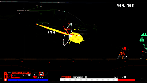 大型装甲目标及玩家战斗场景