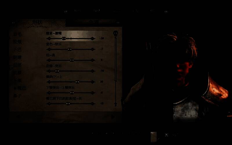 《上古卷轴4:湮灭重制版》捏脸展示图11