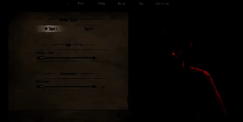 木精灵身体捏脸参考图